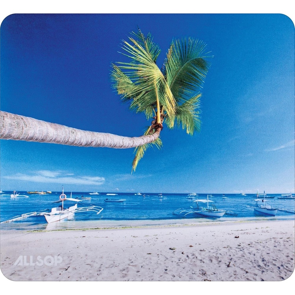 Allsop 31621 NatureSmart Mouse Pad Outrigger Beach Non-Skid Glue-free Multicolor